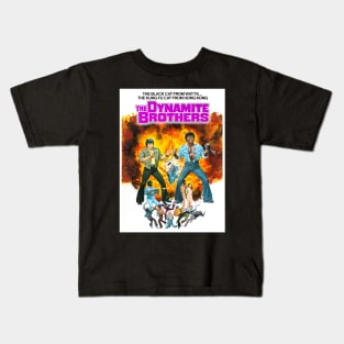 The Dynamite Brothers (1974) Kids T-Shirt